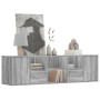 Mueble de esquina madera ingeniería gris Sonoma 160x40x45 cm de , Armarios y almacenamiento - Ref: Foro24-3307824, Precio: 12...