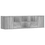 Mueble de esquina madera ingeniería gris Sonoma 160x40x45 cm de , Armarios y almacenamiento - Ref: Foro24-3307824, Precio: 11...