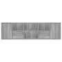 Mueble de esquina madera ingeniería gris Sonoma 160x40x45 cm de , Armarios y almacenamiento - Ref: Foro24-3307824, Precio: 11...