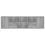 Mueble de esquina madera ingeniería gris Sonoma 160x40x45 cm de , Armarios y almacenamiento - Ref: Foro24-3307824, Precio: 12...