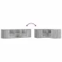 Mueble de esquina madera ingeniería gris Sonoma 160x40x45 cm de , Armarios y almacenamiento - Ref: Foro24-3307824, Precio: 11...