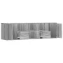 Mueble de esquina madera ingeniería gris Sonoma 160x40x45 cm de , Armarios y almacenamiento - Ref: Foro24-3307824, Precio: 11...