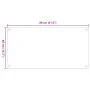 Salpicaderos cocina 2 uds vidrio templado transparente 80x40 cm de , Herramientas y utensilios de cocina - Ref: Foro24-331579...
