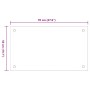Salpicaderos de cocina 2 uds vidrio templado 70x50 cm de , Herramientas y utensilios de cocina - Ref: Foro24-3315790, Precio:...