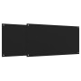 Salpicaderos de cocina 2 uds vidrio templado negro 80x50 cm de , Herramientas y utensilios de cocina - Ref: Foro24-3315799, P...