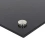 Salpicaderos de cocina 2 uds vidrio templado negro 80x50 cm de , Herramientas y utensilios de cocina - Ref: Foro24-3315799, P...