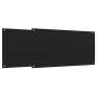 Salpicaderos de cocina 2 uds vidrio templado negro 80x60 cm de , Herramientas y utensilios de cocina - Ref: Foro24-3315800, P...