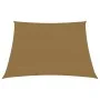 Toldo de vela HDPE gris taupe 160 g/m² 4/5x3 m de vidaXL, Sombrillas - Ref: Foro24-311435, Precio: 32,96 €, Descuento: %