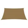 Toldo de vela HDPE gris taupe 160 g/m² 4/5x3 m de vidaXL, Sombrillas - Ref: Foro24-311435, Precio: 32,96 €, Descuento: %