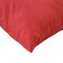 Cojines para palets 2 unidades tela rojo de , Cojines para sillas y sofás - Ref: Foro24-360840, Precio: 31,94 €, Descuento: %
