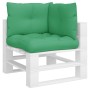 Cojines para palets 3 unidades tela verde de , Cojines para sillas y sofás - Ref: Foro24-360861, Precio: 54,87 €, Descuento: %