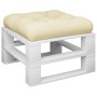 Cojín para sofá de palets tela crema 60x61,5x10 cm de , Cojines para sillas y sofás - Ref: Foro24-360880, Precio: 25,91 €, De...