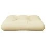 Cojín para sofá de palets tela crema 60x61,5x10 cm de , Cojines para sillas y sofás - Ref: Foro24-360880, Precio: 20,70 €, De...
