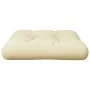 Cojín para sofá de palets tela crema 60x60x12 cm de , Cojines para sillas y sofás - Ref: Foro24-360449, Precio: 25,47 €, Desc...
