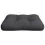 Cojín para palets tela negro 60x60x12 cm de , Cojines para sillas y sofás - Ref: Foro24-360454, Precio: 31,33 €, Descuento: %
