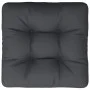 Cojín para palets tela negro 60x60x12 cm de , Cojines para sillas y sofás - Ref: Foro24-360454, Precio: 31,33 €, Descuento: %