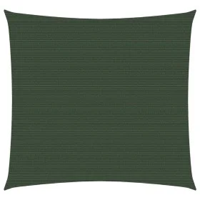 Toldo de vela verde oscuro HDPE 160 g/m² 4,5x4,5 m de vidaXL, Sombrillas - Ref: Foro24-311442, Precio: 45,13 €, Descuento: %