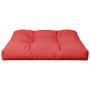 Cojín para sofá de palets de tela rojo 70x70x12 cm de , Cojines para sillas y sofás - Ref: Foro24-360475, Precio: 35,78 €, De...