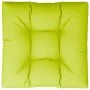 Cojín para sofá de palets de tela verde claro 70x70x12 cm de , Cojines para sillas y sofás - Ref: Foro24-360480, Precio: 39,2...