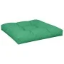 Cojín para sofá de palets de tela verde 80x80x12 cm de , Cojines para sillas y sofás - Ref: Foro24-360496, Precio: 38,26 €, D...