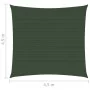 Toldo de vela verde oscuro HDPE 160 g/m² 4,5x4,5 m de vidaXL, Sombrillas - Ref: Foro24-311442, Precio: 45,13 €, Descuento: %