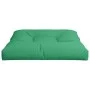 Cojín para sofá de palets de tela verde 80x80x12 cm de , Cojines para sillas y sofás - Ref: Foro24-360496, Precio: 38,26 €, D...