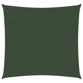 Dark green HDPE sail shade 160 g/m² 3.6x3.6 m by vidaXL, Umbrellas - Ref: Foro24-311440, Price: 33,42 €, Discount: %