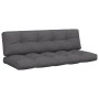 Cojines para palets 2 unidades tela gris antracita de , Cojines para sillas y sofás - Ref: Foro24-360821, Precio: 129,83 €, D...