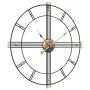 Reloj de pared de hierro negro Ø60 cm by , Wall clocks - Ref: Foro24-4008410, Price: 58,04 €, Discount: %
