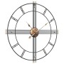 Reloj de pared de hierro negro Ø60 cm de , Relojes de pared - Ref: Foro24-4008410, Precio: 59,31 €, Descuento: %