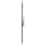 Reloj de pared de hierro negro Ø60 cm de , Relojes de pared - Ref: Foro24-4008410, Precio: 59,31 €, Descuento: %