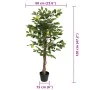 Limonero artificial con 3 troncos PP verde 120 cm by , Trees - Ref: Foro24-4010677, Price: 78,23 €, Discount: %