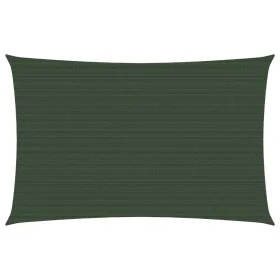 Toldo de vela verde oscuro HDPE 160 g/m² 2x4,5 m de vidaXL, Sombrillas - Ref: Foro24-311450, Precio: 28,39 €, Descuento: %