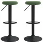 Taburetes de cocina 2 unidades terciopelo verde oscuro by , Kitchen stools - Ref: Foro24-333146, Price: 93,50 €, Discount: %
