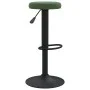 Taburetes de cocina 2 unidades terciopelo verde oscuro by , Kitchen stools - Ref: Foro24-333146, Price: 93,50 €, Discount: %