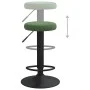 Taburetes de cocina 2 unidades terciopelo verde oscuro by , Kitchen stools - Ref: Foro24-333146, Price: 93,50 €, Discount: %