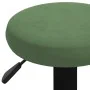 Taburetes de cocina 2 unidades terciopelo verde oscuro by , Kitchen stools - Ref: Foro24-333146, Price: 93,50 €, Discount: %