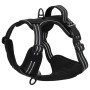 Arnés para perros con correa y collar ajustable negro L de , Productos para perros - Ref: Foro24-4013390, Precio: 23,16 €, De...