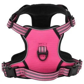Arnés para perros con correa y collar ajustable rosa XL de , Productos para perros - Ref: Foro24-4013399, Precio: 22,86 €, De...