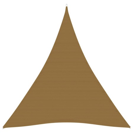 Toldo de vela gris taupe HDPE 160 g/m² 4x5x5 m de vidaXL, Sombrillas - Ref: Foro24-311426, Precio: 31,85 €, Descuento: %