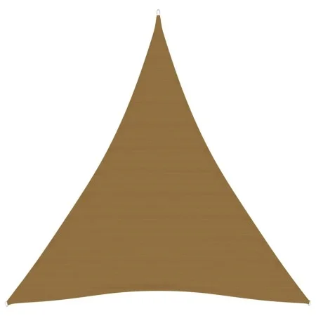 Toldo de vela gris taupe HDPE 160 g/m² 4x5x5 m de vidaXL, Sombrillas - Ref: Foro24-311426, Precio: 28,60 €, Descuento: %