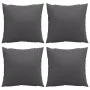 Cojines de sofá 4 unidades tela gris antracita 40x40 cm de , Cojines para sillas y sofás - Ref: Foro24-360359, Precio: 29,46 ...