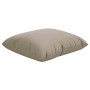 Cojines de sofá 4 unidades tela gris taupé 40x40 cm de , Cojines para sillas y sofás - Ref: Foro24-360367, Precio: 29,58 €, D...