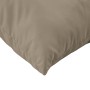 Cojines de sofá 4 unidades tela gris taupé 40x40 cm de , Cojines para sillas y sofás - Ref: Foro24-360367, Precio: 29,58 €, D...