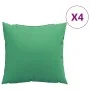 Cojines de sofá 4 unidades tela verde 50x50 cm de , Cojines para sillas y sofás - Ref: Foro24-360386, Precio: 40,74 €, Descue...