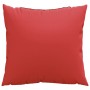 Cojines de sofá 4 unidades tela rojo 60x60 cm de , Cojines para sillas y sofás - Ref: Foro24-360409, Precio: 49,96 €, Descuen...