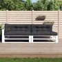 Cojines para sofá de palets 5 unidades tela negro de , Cojines para sillas y sofás - Ref: Foro24-360784, Precio: 218,71 €, De...