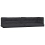 Cojines para sofá de palets 5 unidades tela negro de , Cojines para sillas y sofás - Ref: Foro24-360784, Precio: 242,47 €, De...