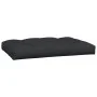 Cojines para sofá de palets 5 unidades tela negro de , Cojines para sillas y sofás - Ref: Foro24-360784, Precio: 218,71 €, De...