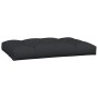 Cojines para sofá de palets 5 unidades tela negro de , Cojines para sillas y sofás - Ref: Foro24-360784, Precio: 242,47 €, De...